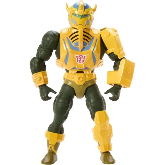 Masters of the Universe x Transformers - Man-At-Arms (Bumblebee Armor) 14 cm