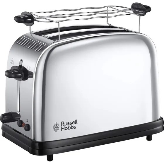 Russell Hobbs Chester 2S Brødrister, Sort/Rustfrit Stål, 1670W