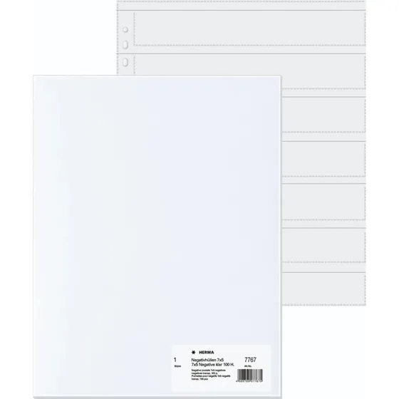 HERMA 7767 Fotophan - Transparent, 100 stk
