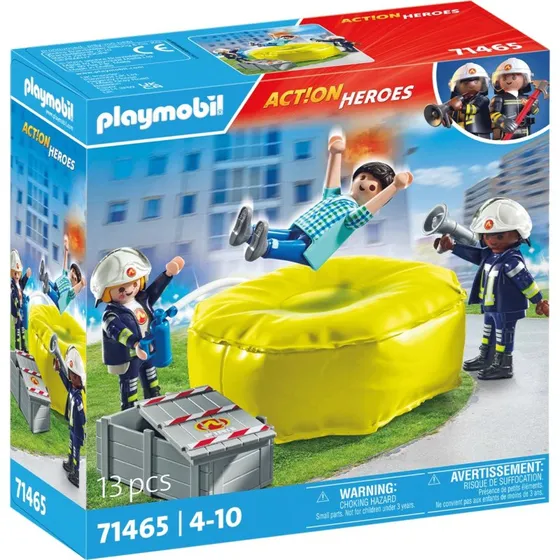 Playmobil Action Heroes 71465 Brandmand med Redningspude