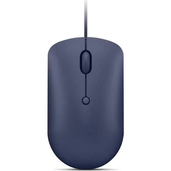 Lenovo 540 Ambidextrøs USB-C Optisk Mus, 2400 DPI, Blå