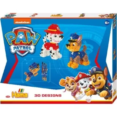 Hama Midi Paw Patrol 3D Gaveæske (4000 stk)
