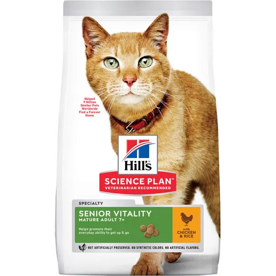 Hill's Science Plan Senior Vitality 7+ Kattefoder