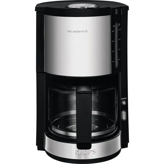 Krups KM321 Kaffemaskine, 1.25L, 1100W, 15 kopper, sort