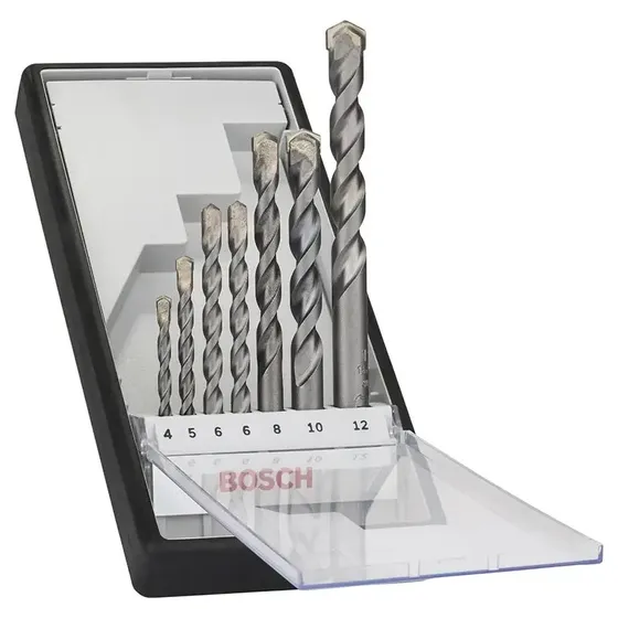 Bosch Borsæt Silver Perc 4-12mm 7stk Robustlin