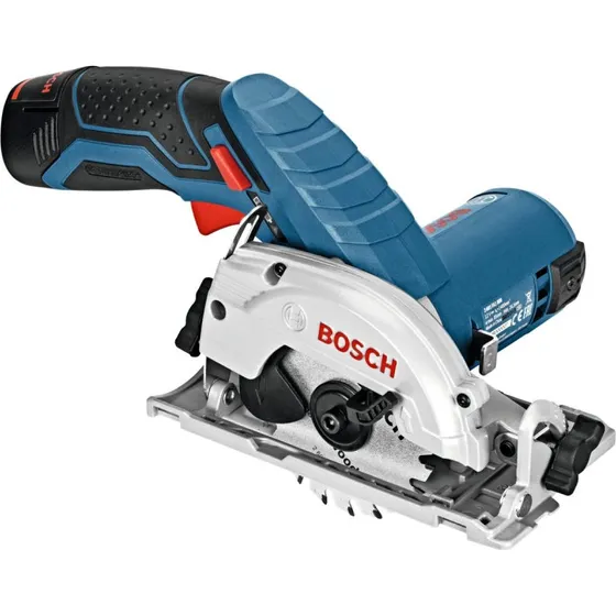 Bosch GKS 12V-26 Akkurundsav 12V, 85 mm, med 2 batterier