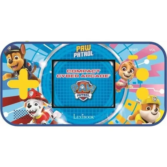 Lexibook Paw Patrol Bærbar Spilkonsol – 150 Spil, 2,5'' Farve-LCD, Blå
