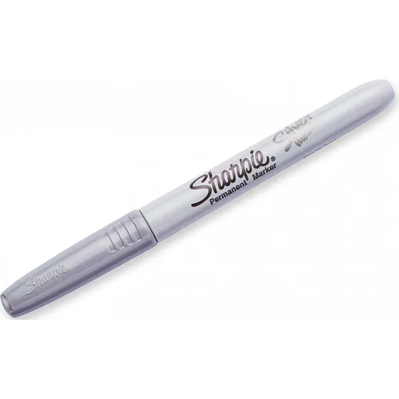Sharpie Permanent Marker Sølv, Fin Spids 1,4mm