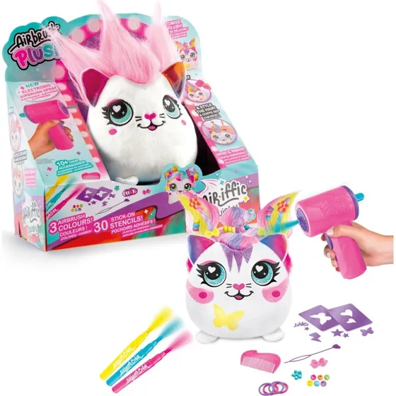 Canal Toys Airbrush Plush Hair'iffic 17cm Squish Pal 2 stk
