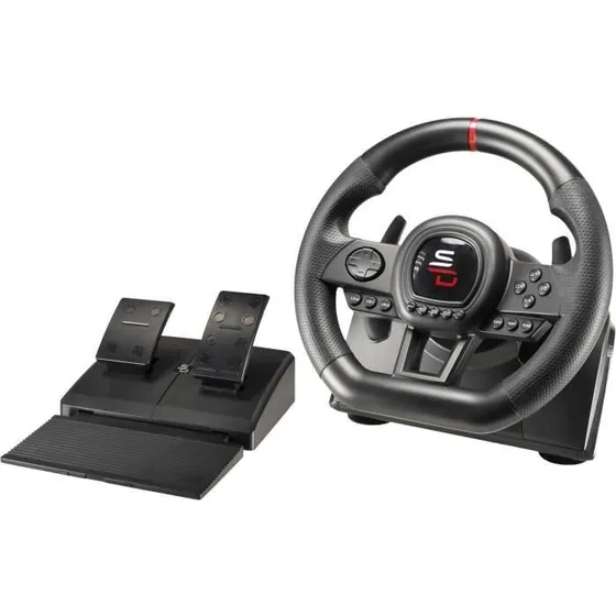 SuBsonic Superdrive SV650 - Racingrat med Pedaler & Vibrationer - Multikompatibelt