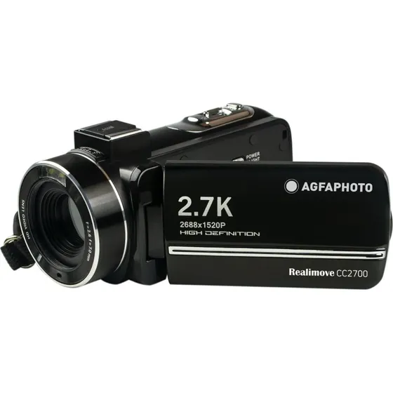 Agfa Realimove CC2700 2,7K Videokamera, Sort