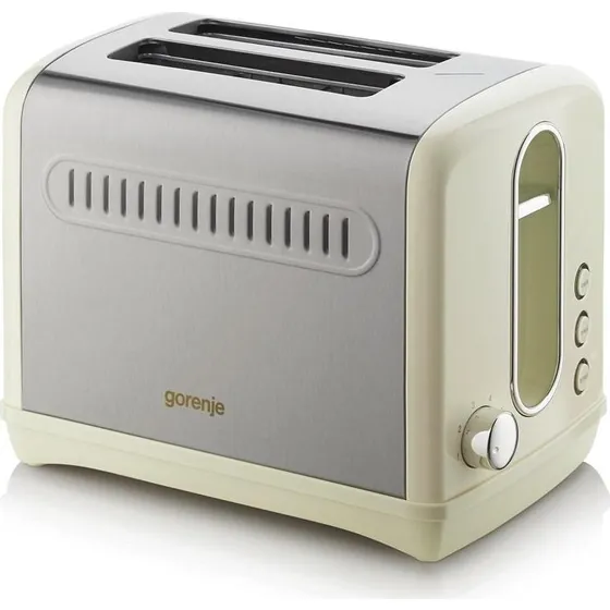 Gorenje T1100CLI Brødrister 2 Skiver 1100 W Champagne