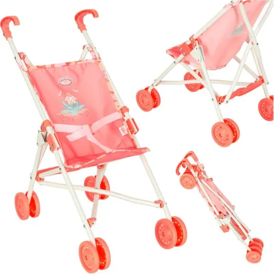Baby Annabell sammenklappelig dukkevogn, pink