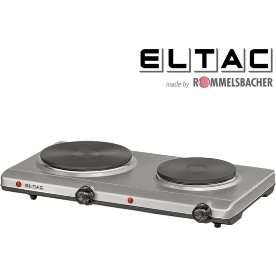 Eltac DK 29 2-Zoners Kogeplade, Rustfrit Stål
