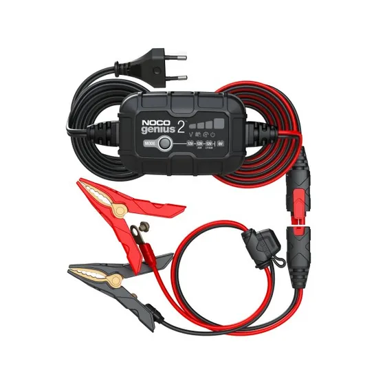 Noco Genius 2 2A Batterioplader, 6V/12V