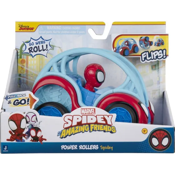 Marvel Spidey & Friends Power Rollers Pull Back