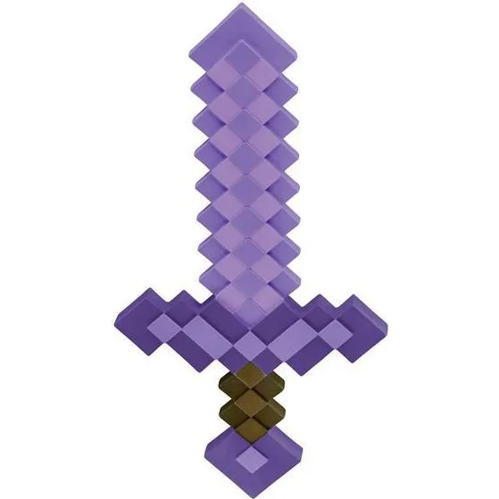 Disguise Minecraft Diamond Sword Enchanted Lilla 51 cm