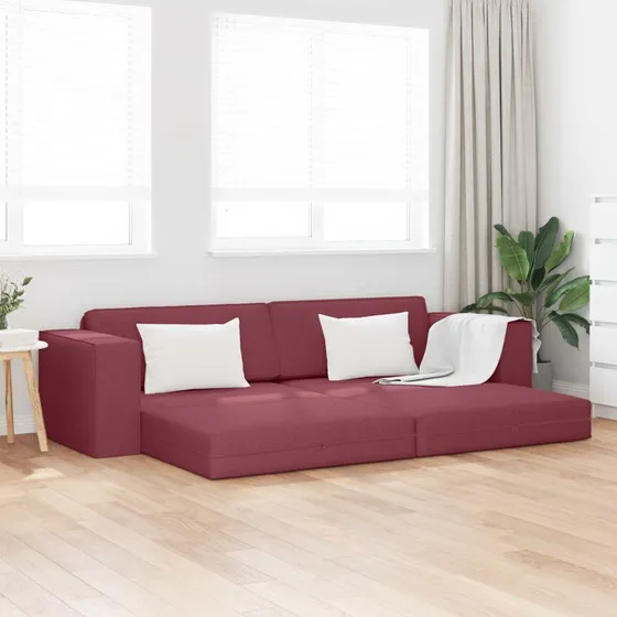 vidaXL Sovesofa Vinrød 245x78x77 cm Stof