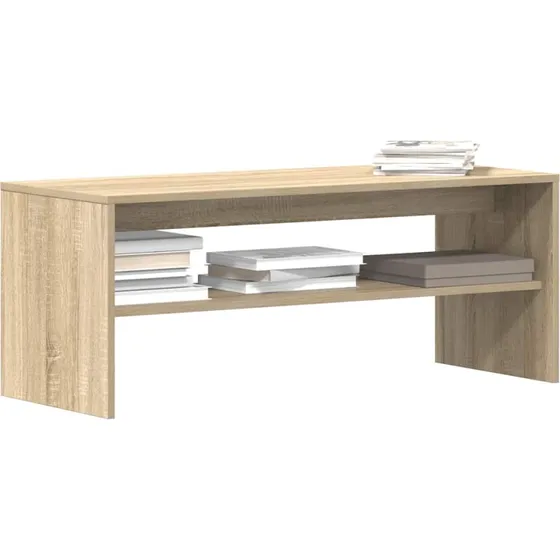 vidaXL tv-bord 100x40x40 cm konstrueret træ sonoma-eg