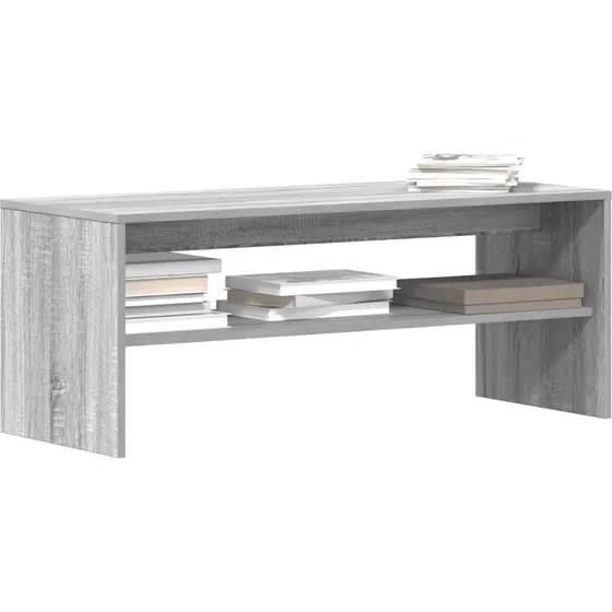 vidaXL tv-bord 100x40x40 cm konstrueret træ grå sonoma-eg