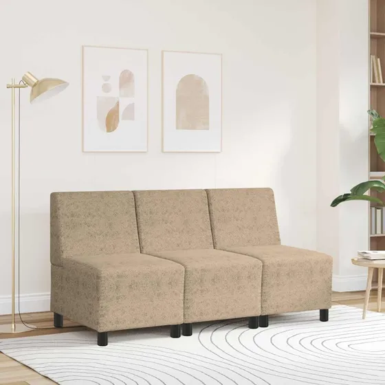vidaXL Sofastol 55 cm Lysegrå Imiteret Ruskind