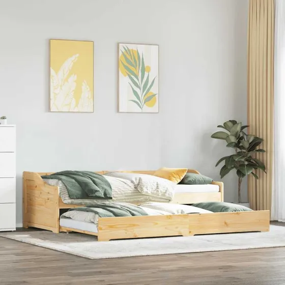 vidaXL IRUN 90x200 cm daybed med trusse uden madras