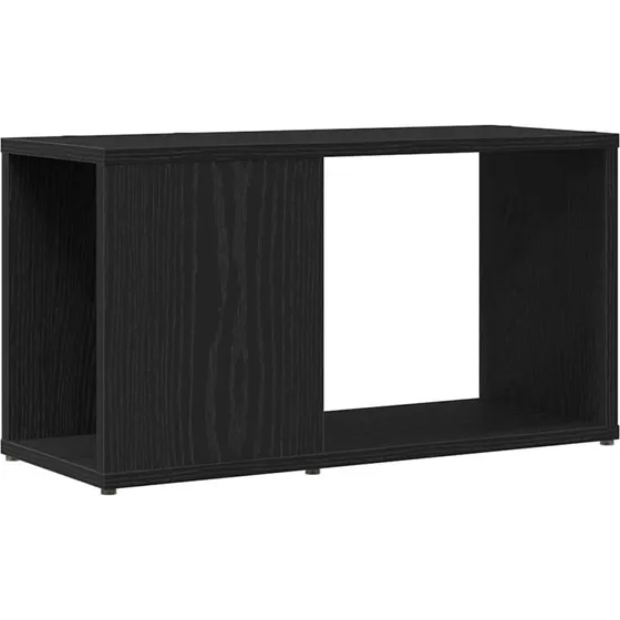vidaXL tv-bord 60x24x32 cm konstrueret træ sort