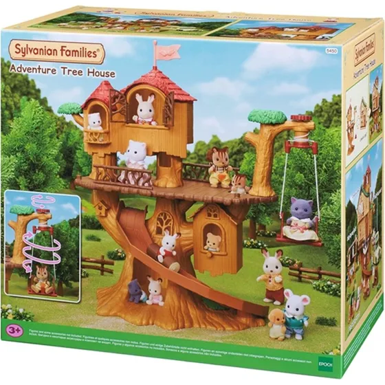Sylvanian Families Træhus - Fuldt af Oplevelser