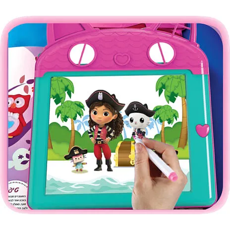 Glow Pad Gabby's Dollhouse tegnetavle med cover