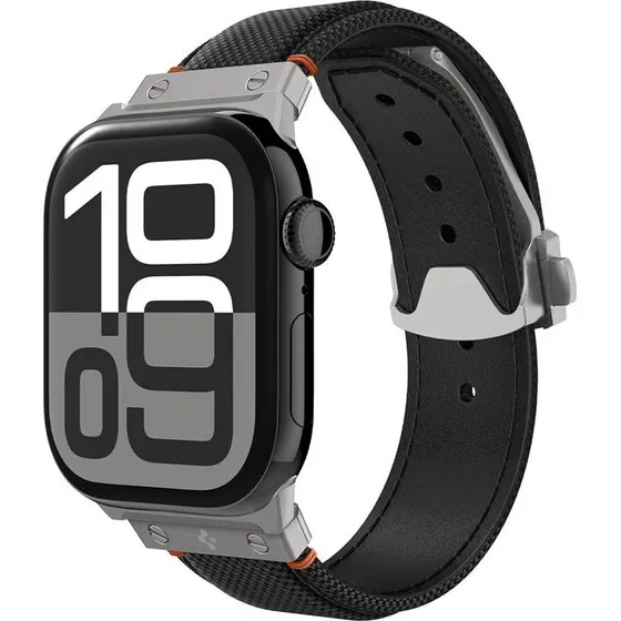 Spigen Classic Fit Band - Sort - Apple Watch 49mm/46mm/45mm/44mm