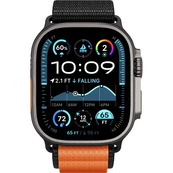 Spigen Fabric Band Hook Urrem, Orange, Apple Watch 44-49mm