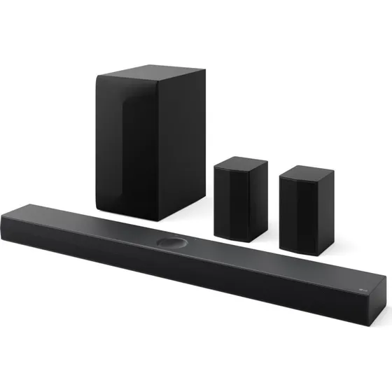 LG S70TR Soundbar 5.1.1, 500 W, sort med trådløs subwoofer