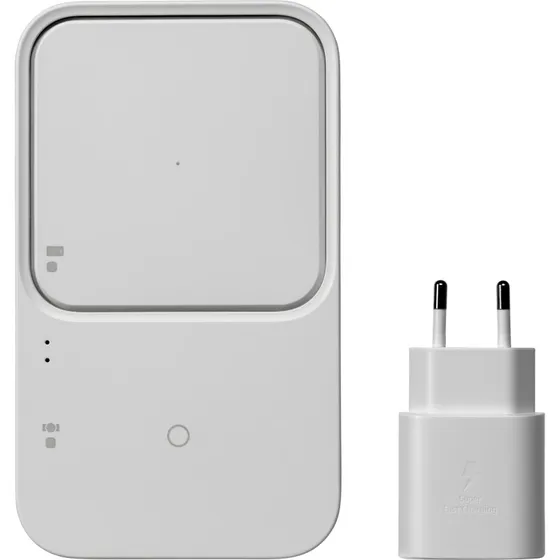 Samsung Wireless Charger Duo 15W med adapter, hvid