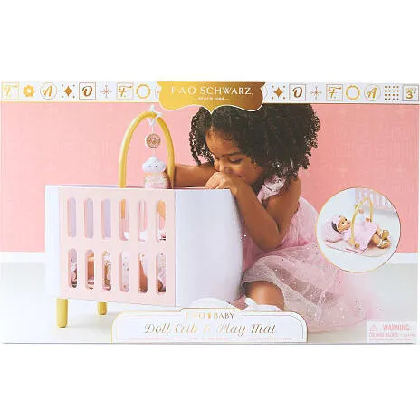 FAO Schwarz dukkeseng med tilbehør