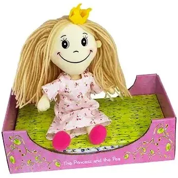 H.C. Andersen Prinsessen på Ærten dukke 20 cm