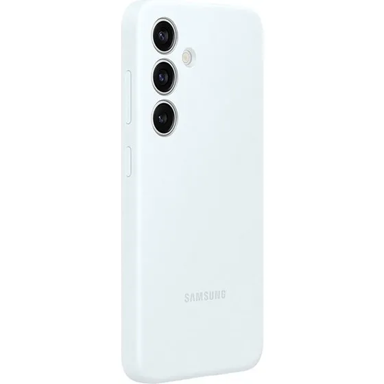 Samsung Galaxy S24 Plus Silikonfodral, Hvid