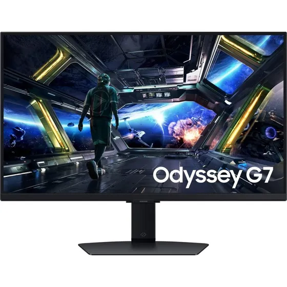Samsung Odyssey G70D 27" 4K 144Hz Gaming Skærm, Sort