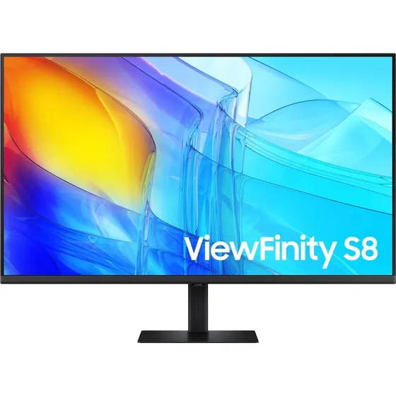 Samsung ViewFinity S8 37" 4K UHD VA-skærm, sort