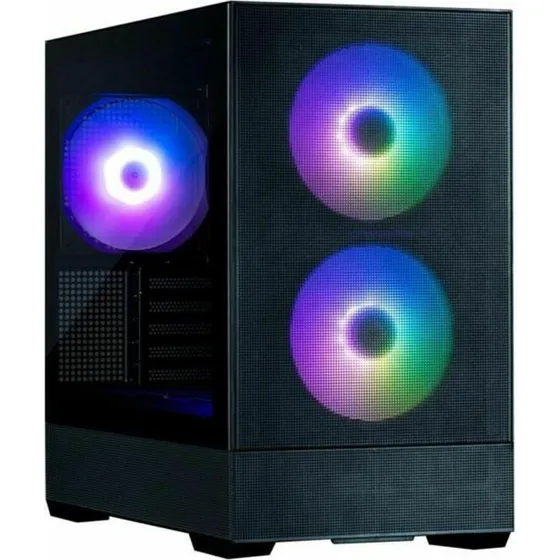 Zalman P30 AIR Miditower Kabinet - Sort, mATX, 3x ARGB