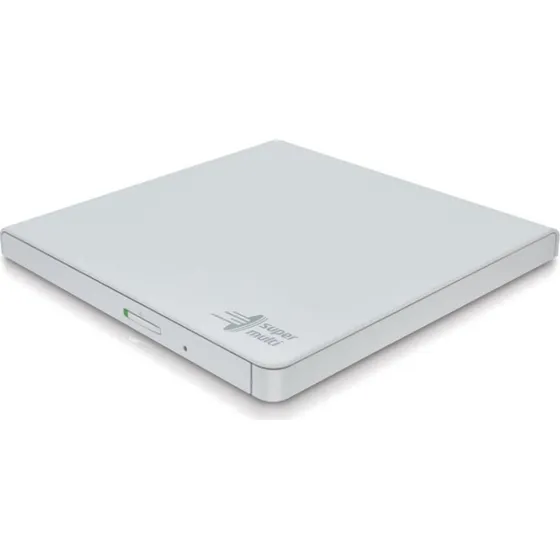 LG Slim Portable DVD-brænder, hvid, USB 2.0