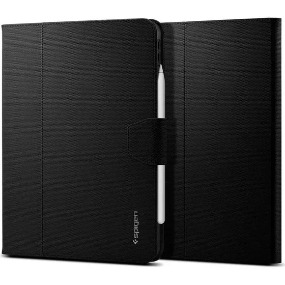 Spigen Liquid Air Folio, sort, iPad Air 10,9" (2020/2022) & 11" (2024/2025/2026)