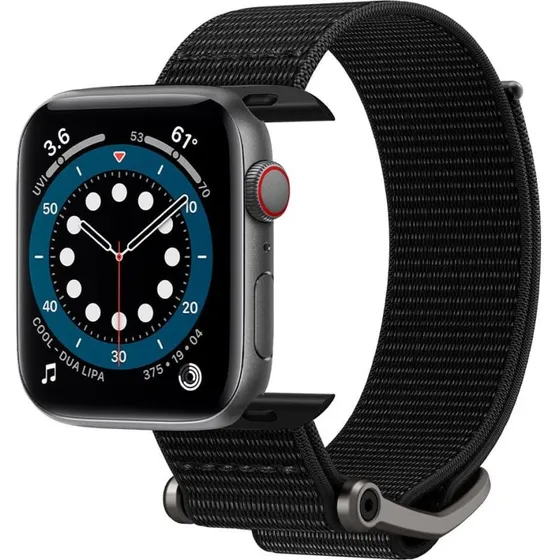 Spigen DuraPro Flex - Sort - Apple Watch 44/45/46/49mm