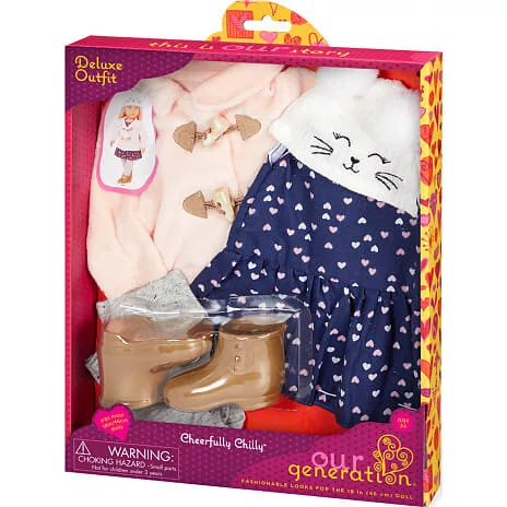 Our Generation vintertøj til 46 cm dukker