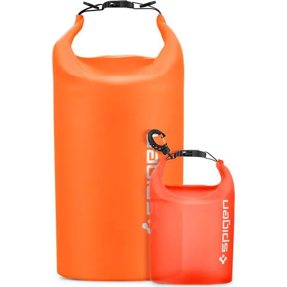 Spigen A630 Aqua Shield Vandtæt Dry Bag 20L + 2L Sunset Orange