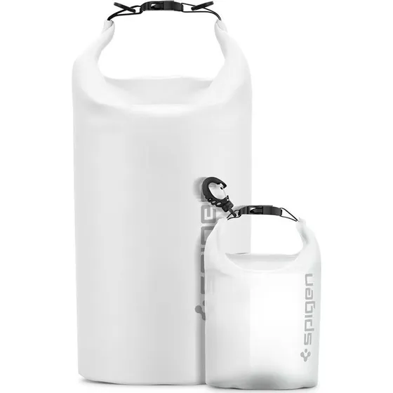 Spigen A630 Aqua Shield Vandtæt Dry Bag 20L + 2L Snow White