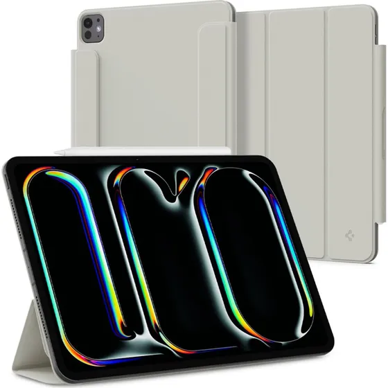 Spigen Air Skin Folio Cover til iPad Pro 11" Grå