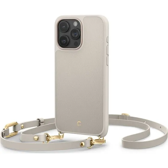 Spigen Cyrill Classic Charm MagSafe Cover til iPhone 15 Pro Max, Cream