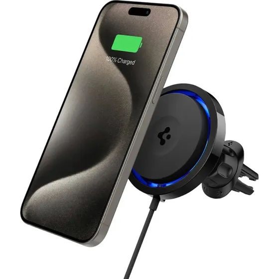 Spigen OneTap Pro 3 MagSafe Bilholder, Sort