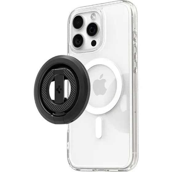 Spigen O-Mag Magnetisk Mobilholder med Justerbar Stander - Sort