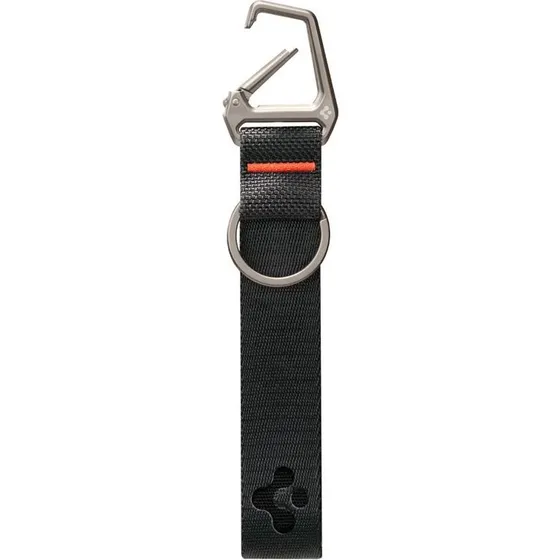Spigen Carabiner med Nøglering 2. Gen - Gunmetal